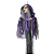 Bruxa Elvira Halloween - 140cm - Imagem 1