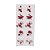 Adesivo Decorativo Redondo Halloween Sangue - 3 Cartelas Com 10 Adesivos Cada (30 Unidades) - Imagem 1