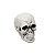 Enfeite Decorativo Halloween - Crânio de Esqueleto - 12 Unidades - Imagem 1