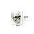 Enfeite Decorativo Halloween - Crânio de Esqueleto - 12 unidades - Imagem 1