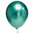 Balão Platinado Cromado Verde 5 Polegadas (13cm) - 25 unidades - Imagem 1