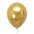 Balão Platinado Cromado Dourado 5 Polegadas (13cm) - 25 unidades - Imagem 1