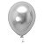 Balão Platinado Cromado Prateado 5 Polegadas (13cm) - 25 unidades - Imagem 1
