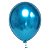 Balão Platinado Cromado Azul 5 Polegadas (13cm) - 25 unidades - Imagem 1