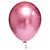 Balão Platinado Cromado Rosa 5 Polegadas (13cm) - 25 unidades - Imagem 1