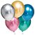 Balão Platinado Cromado Sortido 5 Polegadas (13cm) - 25 unidades - Imagem 1