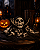Esqueleto de Mesa Halloween - 25x20cm - Imagem 1