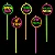 Palito Decorativo Festa Neon - 10 Unidades - Imagem 1