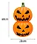 Abóbora Halloween Decoração Moranga Alfa Dupla - 48cm - Imagem 2