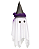 Fantasma Decorativo Boo Tecido Halloween - Imagem 1