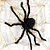 Teia Com Aranha Decorativa com luz, som e movimento Halloween - 2,20m X 2,20m - Imagem 2