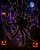 Teia com Aranha Gigante Halloween – Luz, Som e Movimento para um Sustão Perfeito! - 2,20m - Imagem 1