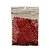 Mini Confete Metalizado Para Balao Bubble Bexiga - Vermelho - 15g - Imagem 1