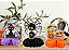 Enfeites para Decoração de Mesa Halloween Dia das Bruxas - 3 Unidades - Imagem 2