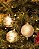 Bolas Para Árvore de Natal Enfeite Natalino Prata 8cm - 6 Unidades - Imagem 2