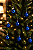 Bolas De Natal Lisa Azul 4cm - 9 Unidades - Imagem 1