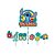 Topo de Bolo Topper Decoração Stitch - 7 Peças (01 Topper maior + 6 Picks) Piffer - Imagem 1