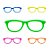 Óculos Nerd Colorido Sem Lentes - 10 Unidades - Imagem 1