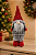 Gnomo Boneco de Natal Cinza Vermelho Luxo 48cm - Imagem 1