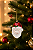 Enfeite de Natal de Pendurar Cabeça Papai Noel - 12cm - Imagem 1