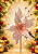Pick Natalino Flor com Glitter - 38cm - Imagem 1