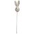 Pick Decorativo Cabeça de Coelho 53cm - 1 Unidade - Imagem 1