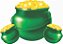 Kit Pote De Ouro Cartonado Saint Patrick's - 3 Potes - Imagem 1