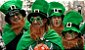 Chapéu Cartola Com Barba Saint Patrick's Day em Veludo Irish Leprechaun - Imagem 2