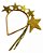 Tiara Carnaval Personalizada 5 Estrelas Dourado - Imagem 1