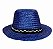 Chapéu Trançado Infantil - Cor Azul - Imagem 1