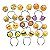 Tiara Emojis Zap Zap Pacote - 10 Unidades - Imagem 1