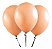 Balão Bexiga Laranja Candy - Tamanho 5 Polegadas (13cm) - 50 Unidades - Imagem 1