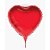 Balão Metalizado Coração Vermelho - Tamanho do Balão 10 Polegadas (25cm) + Vareta de 19cm - 1 Unidade - Imagem 2