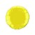 Balão Metalizado Redondo  Amarelo - 50cm - Flutua Com Gás Hélio - Imagem 1