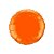 Balão Metalizado Redondo Laranja - 50cm - Flutua Com Gás Hélio - Imagem 1