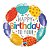 Balão Metalizado Happy Birthday To You! - 46cm - Flutua Com Gás Hélio - Imagem 1
