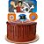 Topo para Bolo Festa One Piece - 4 Unidades (1 maior e 3 menores) - Imagem 1