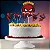 Decoração de Bolo Cenário Festa Homem Aranha - 6 Unidades (1 maior e 5 menores) - Imagem 1
