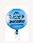 Balão Redondo Feliz Aniversário Azul - 18 Polegadas (45cm) - Flutua com Gás Hélio - Imagem 1