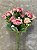 Buquê de Rosas - Lilás e Branco de 30cm - 8 Flores - Imagem 1