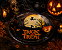 Prato de Papel Halloween Doçura ou Travessura - 18cm - 10 Unidades - Imagem 1