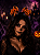 Tiara Halloween com Laço e Abóbora - Imagem 1