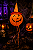 Enfeite Balão Luminária com Chapéu Halloween 30cm - Imagem 1