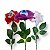 Enfeite de Flor com Sangue Assustadora Sortida 60cm - Modelos e Cores Aleatórios - 1 Unidade - Imagem 1