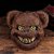 Máscara Festa Halloween Urso Terror Marrom Assustador - Imagem 2