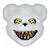 Máscara Festa Halloween Urso Terror Assustador - Imagem 1