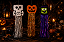 Franja decorativa Halloween 37cm - Modelos sortidos - 1 Unidade - Imagem 1