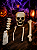 Kit Decoração Esqueleto – 6 Peças - Halloween Assustador! - Imagem 1