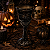 Taça Halloween Caveira 300ml - Cor Fumê - Imagem 1