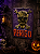 Placa Decorativa Perigo Caveira do Terror Halloween - 72cm x 50cm - Imagem 1